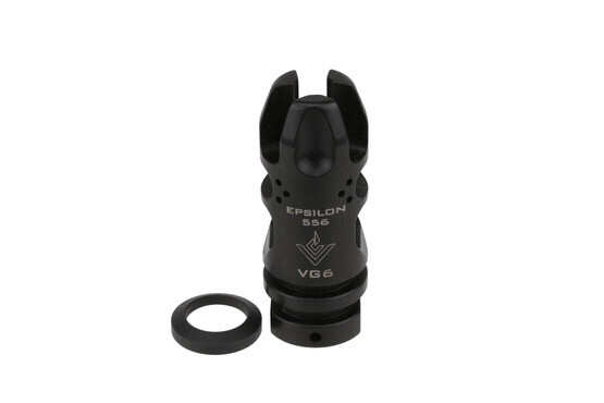 VG6 Precision Epsilon compensator effectively reduces recoil and muzzle flash